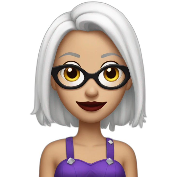 Harley queen peau blanche emoji
