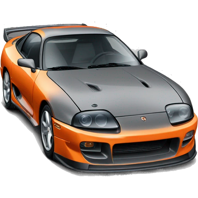 Orange supra mk4 tuned emoji