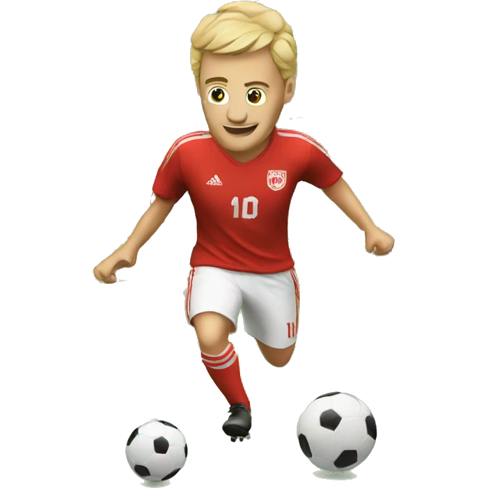 Goal! with modern text emoji