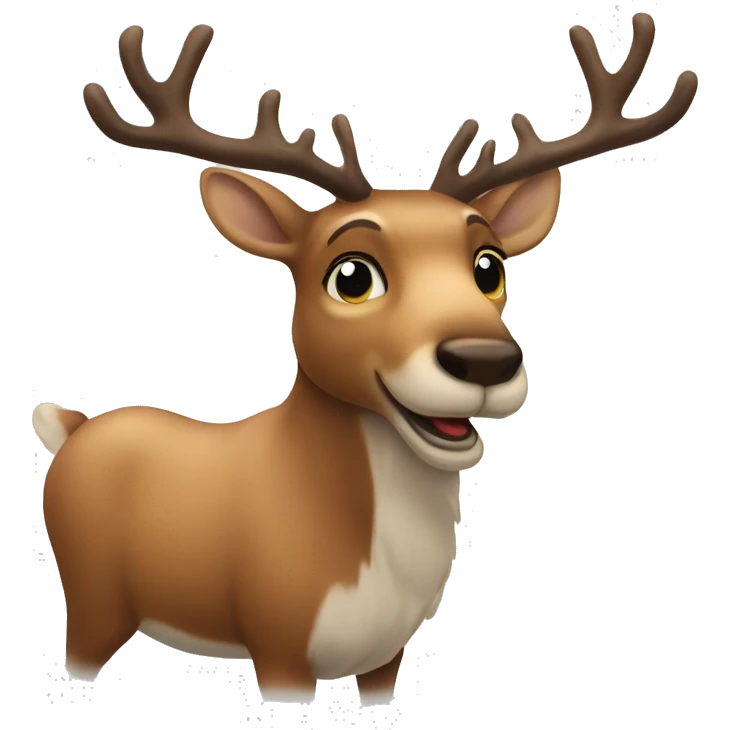 Raindeer emoji