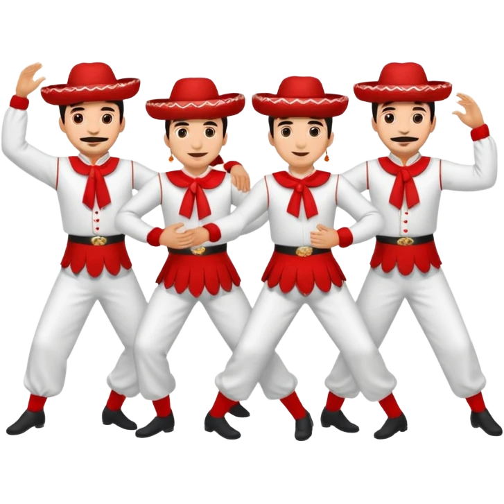 cueca dancers emogi dancing emoji