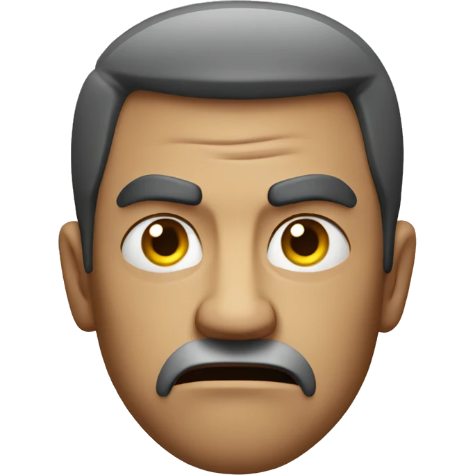 angry man  emoji
