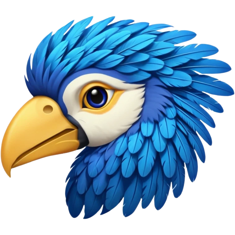 Arara azul emoji