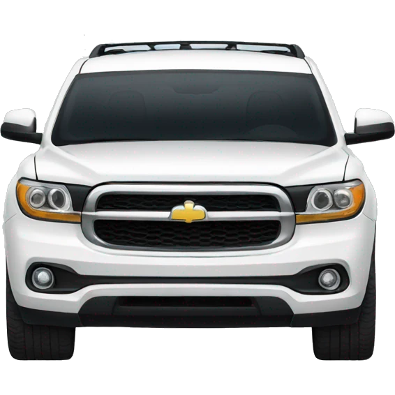 white suv emoji