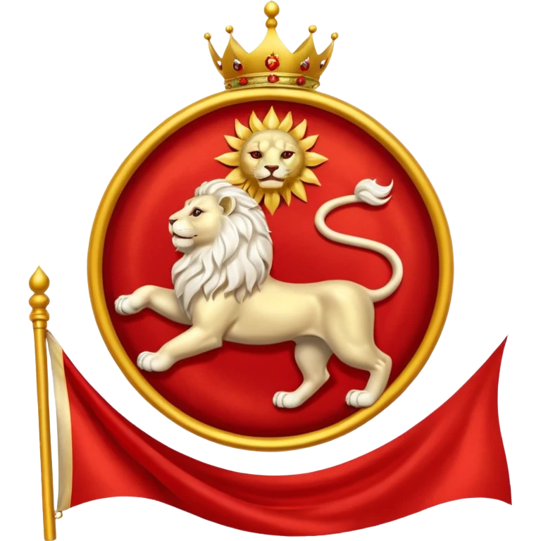 پرچم شیرو خورشید emoji