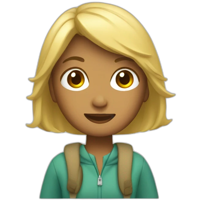 Una dama viajando emoji