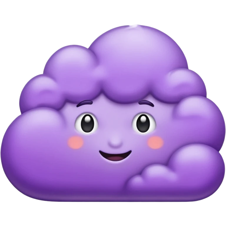 cold purple emoji