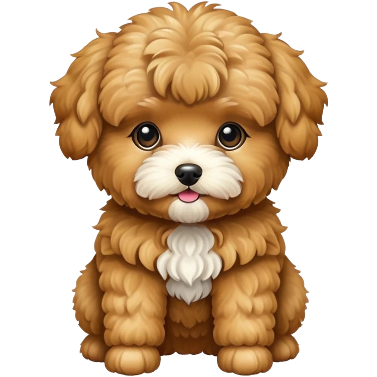 golden brown maltipoo emoji