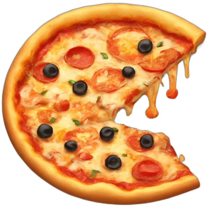Iphone pizza emoji