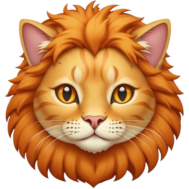 Cat on Lion  emoji