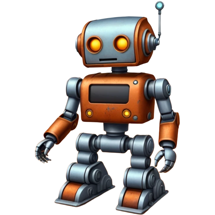 robot on mars emoji