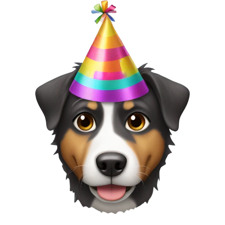 Dog wearing hat  emoji