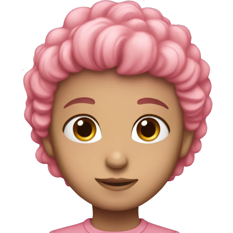 Pink promise emoji