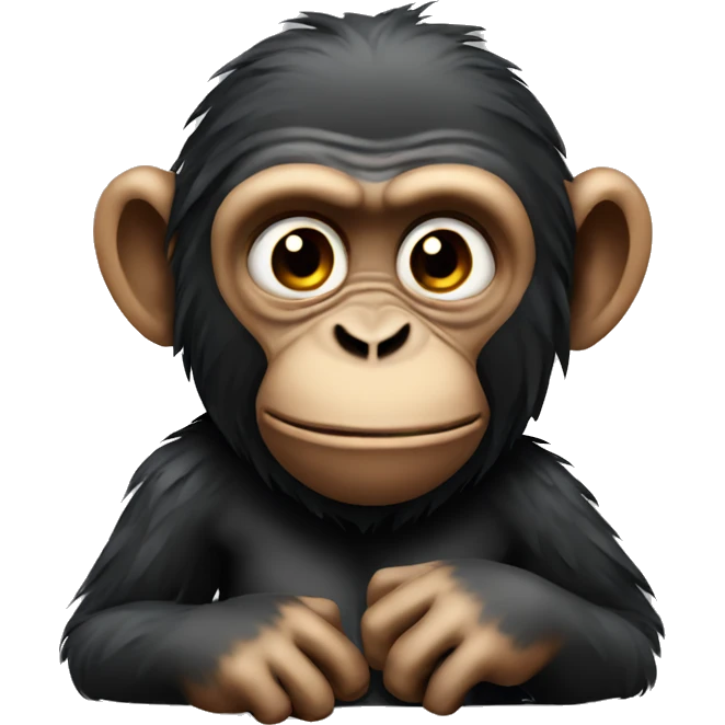 Ape with broken heart  emoji