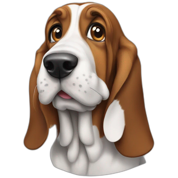 Basset houd emoji