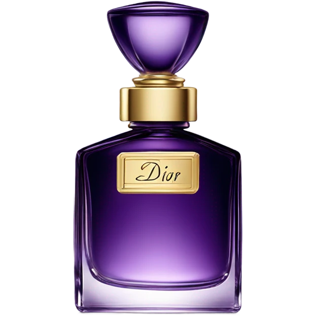 Purple Dior perfume emoji