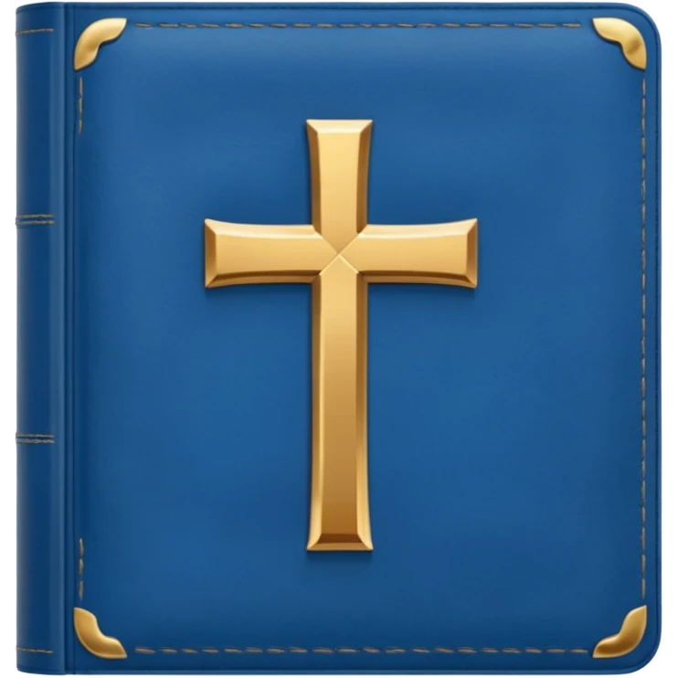 blue bible emoji