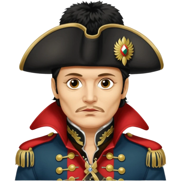 cinematic realistic Adam Ant dirty Hungarian Hussar'S JACKET with fur collar - stand and deliver! emoji