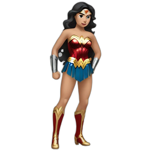Wonder woman position emoji