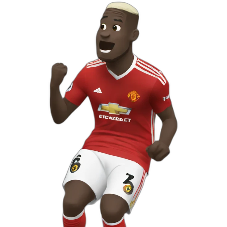 pogba en dab emoji