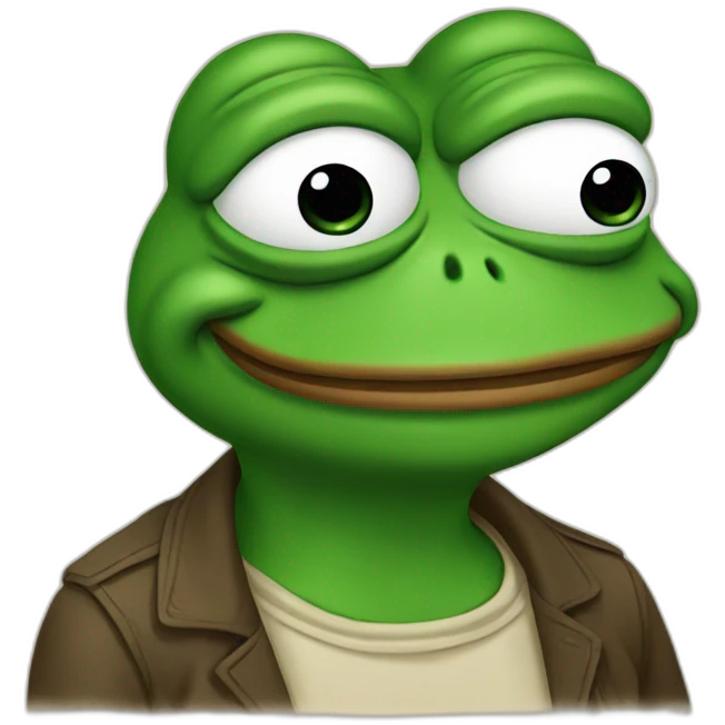 Pepe the frog emoji