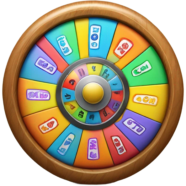 game wheel emoji