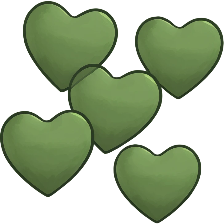 Corazones frios emoji