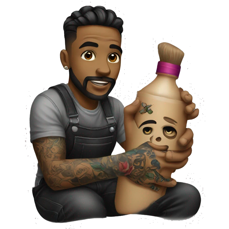 Tattoo artist  emoji