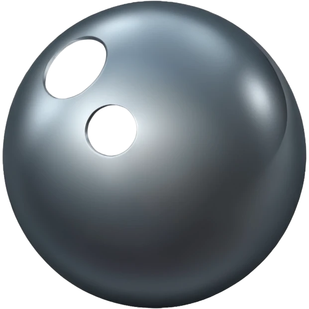 It is made of steel and is fat the centre emoji