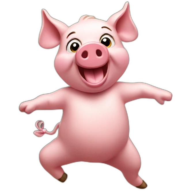 dancing-pig emoji