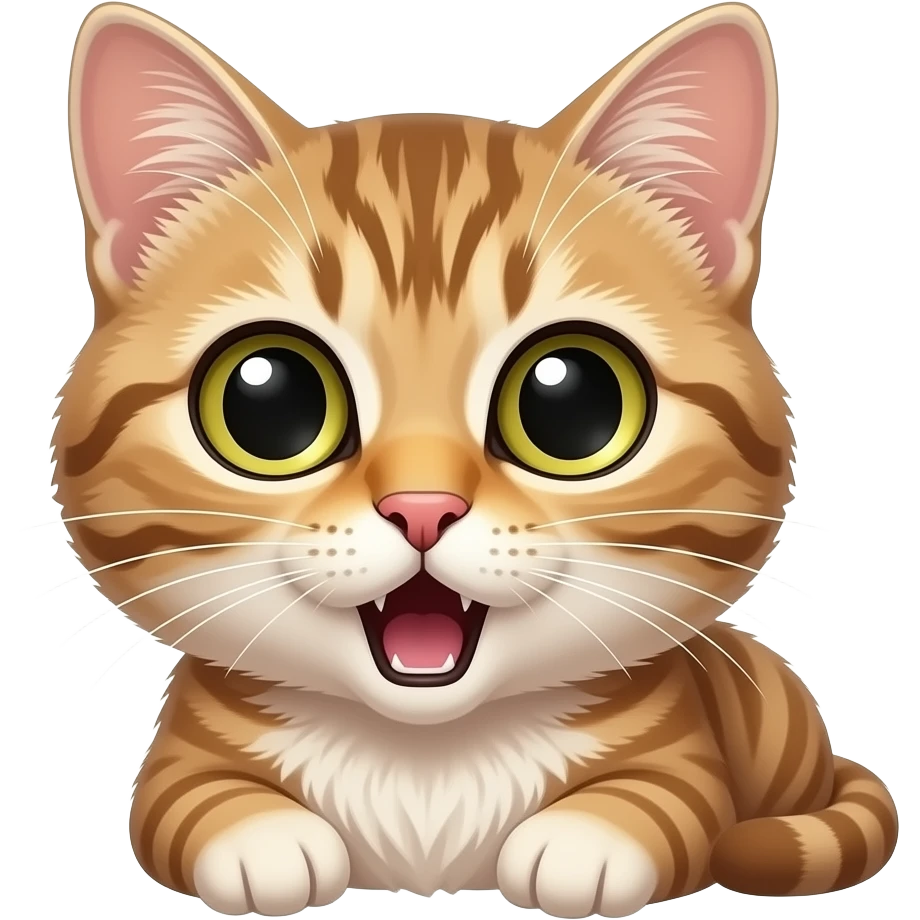 Ağlayan kedi emoji