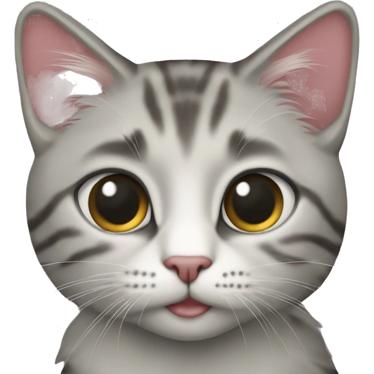 котик черный обнимается с девушкой в хиджабе розовом emoji
