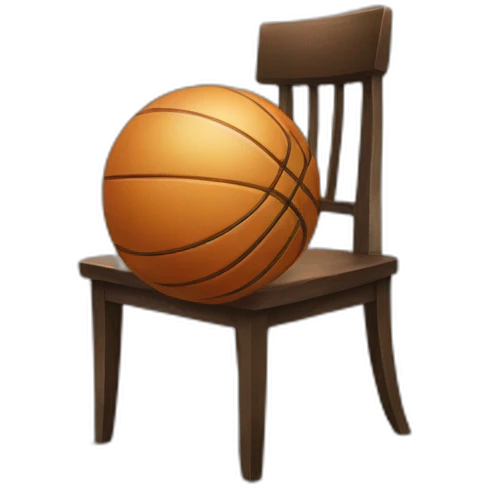 Ball and chair emoji