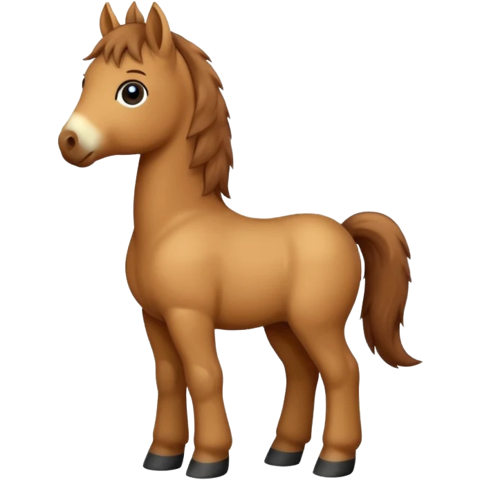 a baby horse emoji