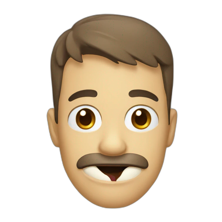 Chat qui mange emoji