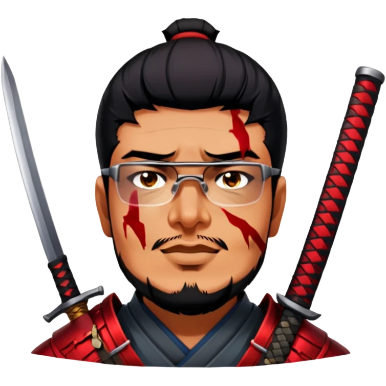 Battle-Ready Samurai emoji