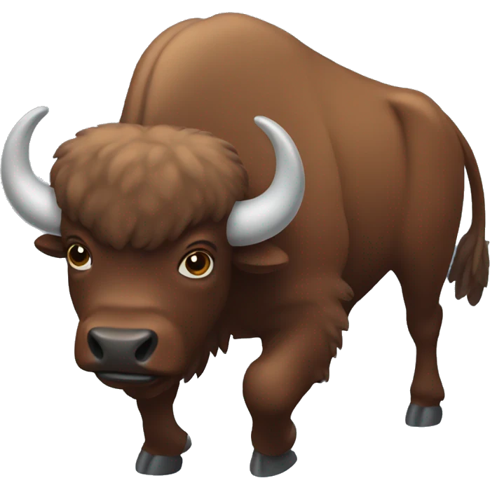 Flying bison  emoji