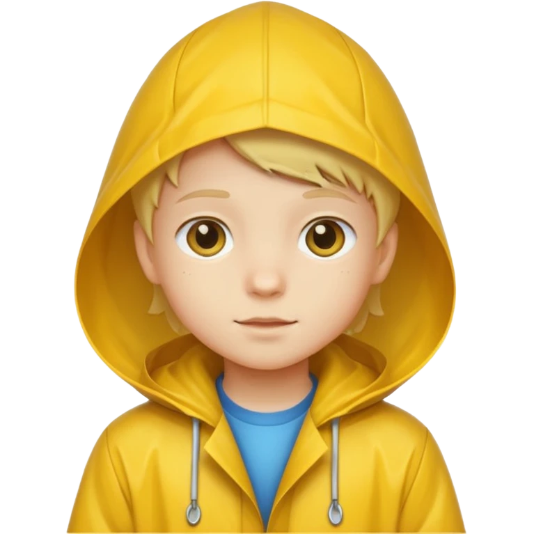 kid with raincoat emoji