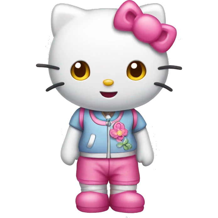 Hello kitty cute emoji