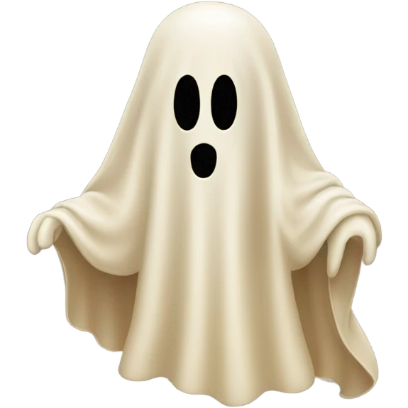 Beige ghost  emoji