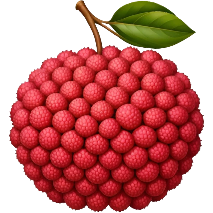 lychee fruit emoji