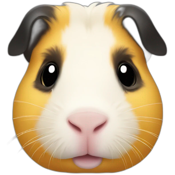 guinea-pig-yellow-Black-ear emoji