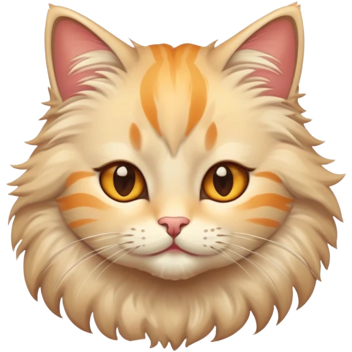 Beachy kitty emoji