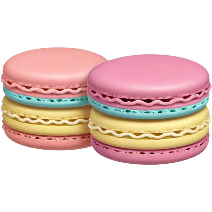 Two Macarons  emoji