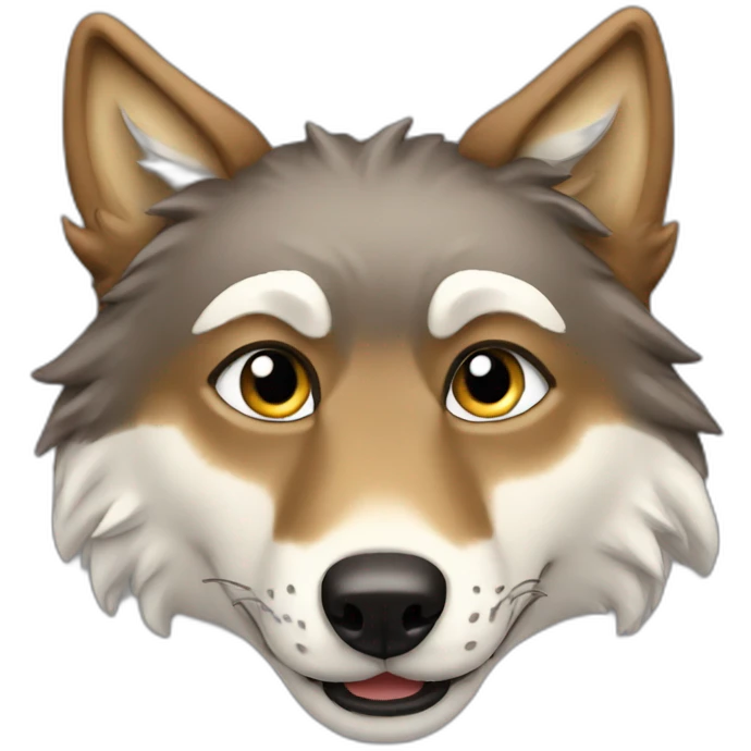 Wolf eclair emoji