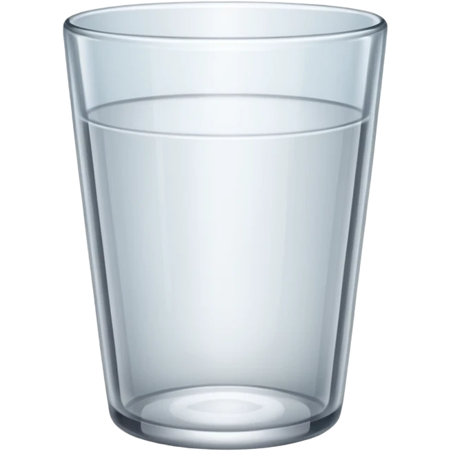 empty glass cup emoji