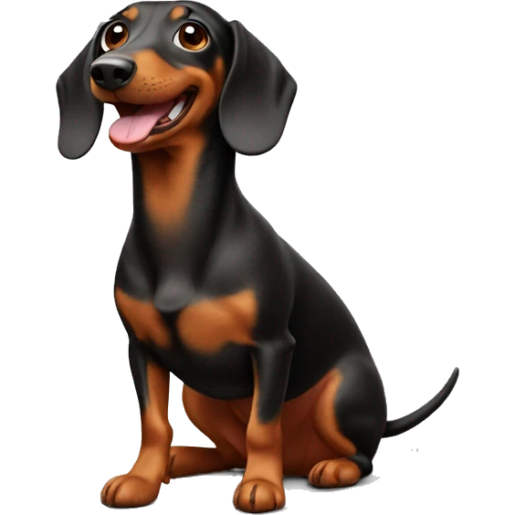 Sausage dog  emoji