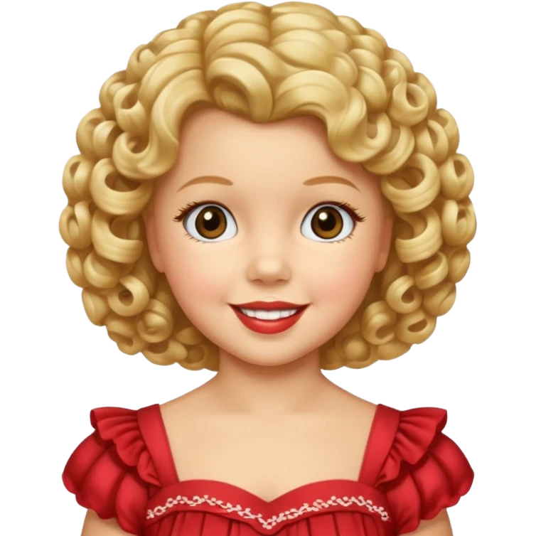 Shirley Temple emoji