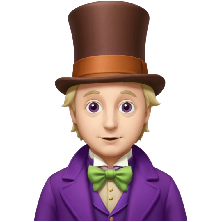 Willy wonka 2005 emoji