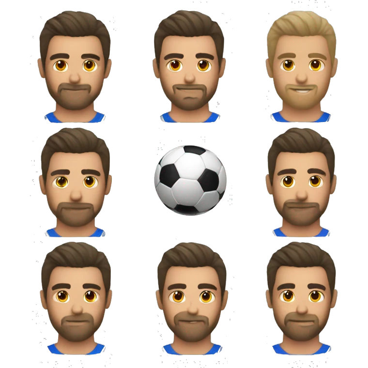 Toma mi foto de perfil y crea emojis sobre soccer emoji